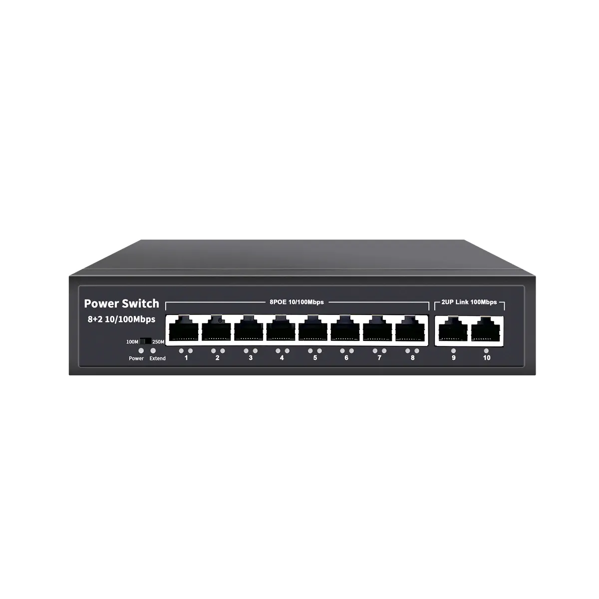 TruGuard 8+2-Port PoE Switch